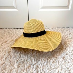 NEW Target sun hat floppy big beach hat tan twine